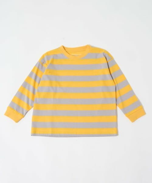 and D.petitmain / アンドディー. プティマイン Tシャツ | 【親子リンク】【綿100】【365D.】アソートボーダーワイドロンT | 詳細22