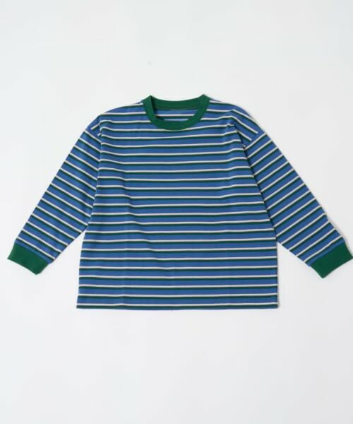 and D.petitmain / アンドディー. プティマイン Tシャツ | 【親子リンク】【綿100】【365D.】アソートボーダーワイドロンT | 詳細23