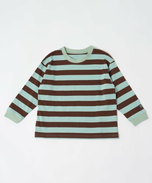 and D.petitmain / アンドディー. プティマイン Tシャツ | 【親子リンク】【綿100】【365D.】アソートボーダーワイドロンT | 詳細26