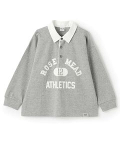 and D.petitmain / アンドディー. プティマイン Tシャツ | 【男女リンク】カレッジプリントラガーロンT