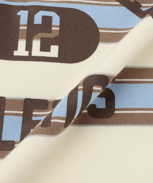 and D.petitmain / アンドディー. プティマイン Tシャツ | 【男女リンク】カレッジプリントラガーロンT | 詳細12