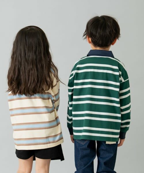 and D.petitmain / アンドディー. プティマイン Tシャツ | 【男女リンク】カレッジプリントラガーロンT | 詳細7