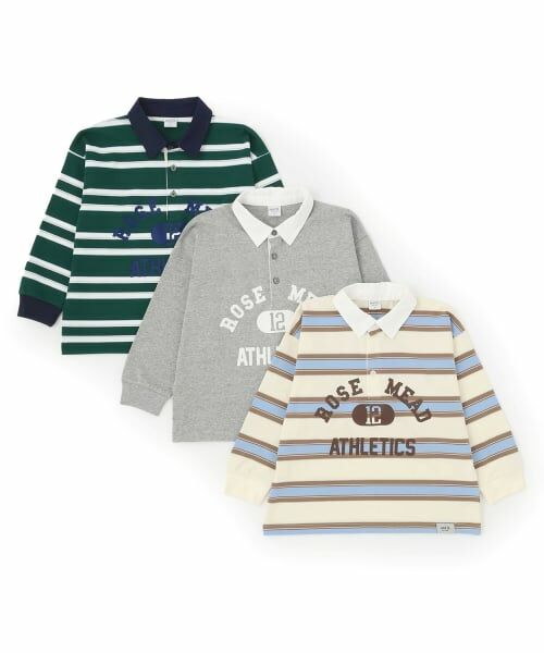 and D.petitmain / アンドディー. プティマイン Tシャツ | 【男女リンク】カレッジプリントラガーロンT | 詳細8