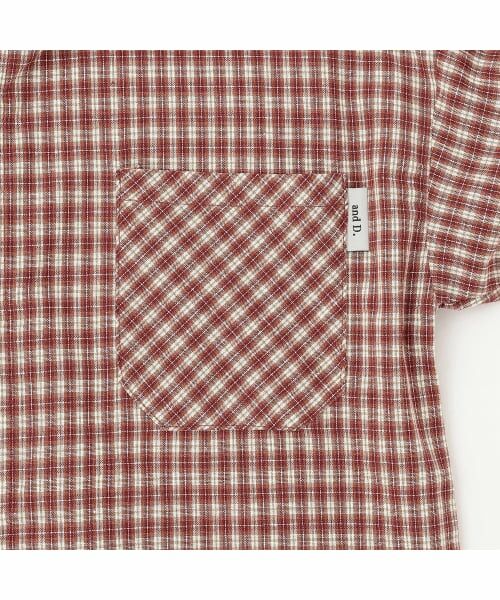 and D.petitmain / アンドディー. プティマイン シャツ・ブラウス | チェックドロップ長袖シャツ | 詳細16