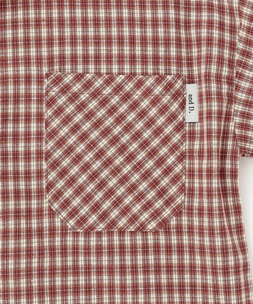 and D.petitmain / アンドディー. プティマイン シャツ・ブラウス | チェックドロップ長袖シャツ | 詳細19