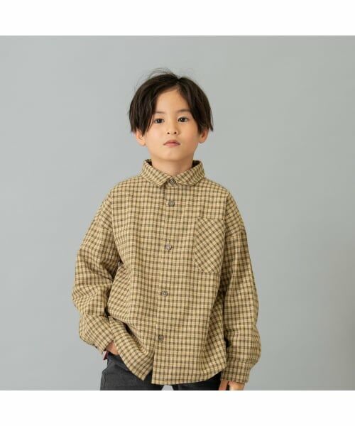 and D.petitmain / アンドディー. プティマイン シャツ・ブラウス | チェックドロップ長袖シャツ | 詳細3