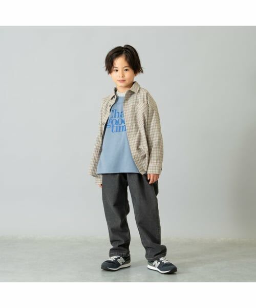 and D.petitmain / アンドディー. プティマイン シャツ・ブラウス | チェックドロップ長袖シャツ | 詳細6