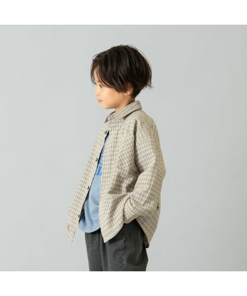 and D.petitmain / アンドディー. プティマイン シャツ・ブラウス | チェックドロップ長袖シャツ | 詳細8