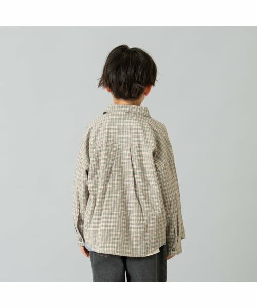 and D.petitmain / アンドディー. プティマイン シャツ・ブラウス | チェックドロップ長袖シャツ | 詳細9