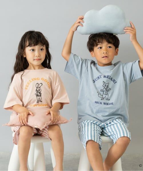 and D.petitmain / アンドディー. プティマイン ルームウェア | 【ズートピア】ワンマイルウェアセット | 詳細1