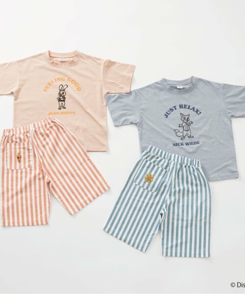 and D.petitmain / アンドディー. プティマイン ルームウェア | 【ズートピア】ワンマイルウェアセット | 詳細12