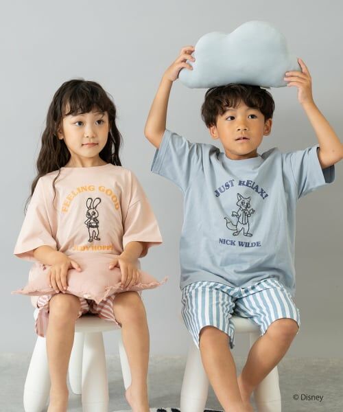 and D.petitmain / アンドディー. プティマイン ルームウェア | 【ズートピア】ワンマイルウェアセット | 詳細25