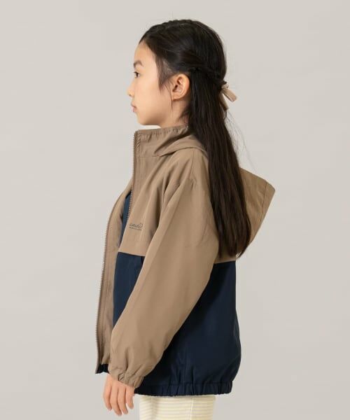 and D.petitmain / アンドディー. プティマイン ブルゾン | 【撥水加工】バイカラーウィンドブレーカー | 詳細2