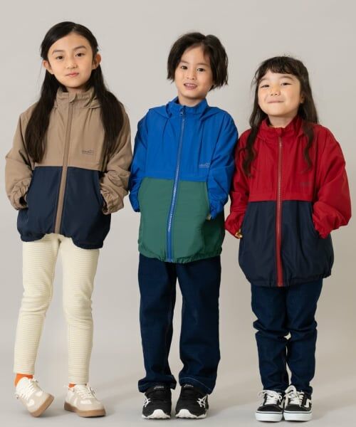 and D.petitmain / アンドディー. プティマイン ブルゾン | 【撥水加工】バイカラーウィンドブレーカー | 詳細6