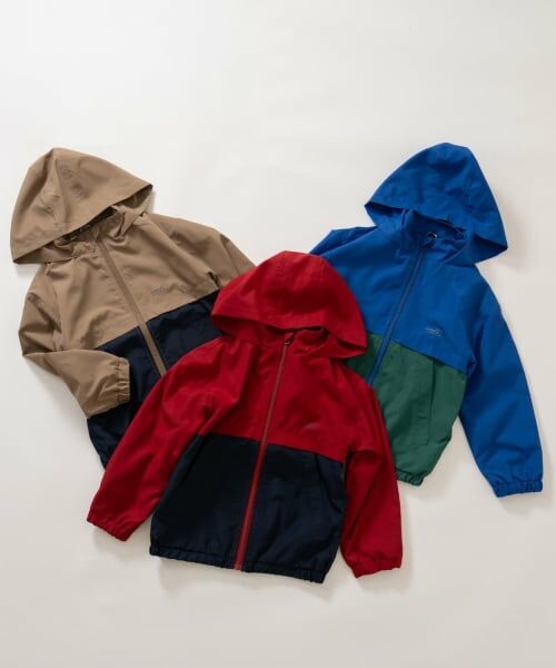and D.petitmain / アンドディー. プティマイン ブルゾン | 【撥水加工】バイカラーウィンドブレーカー | 詳細7