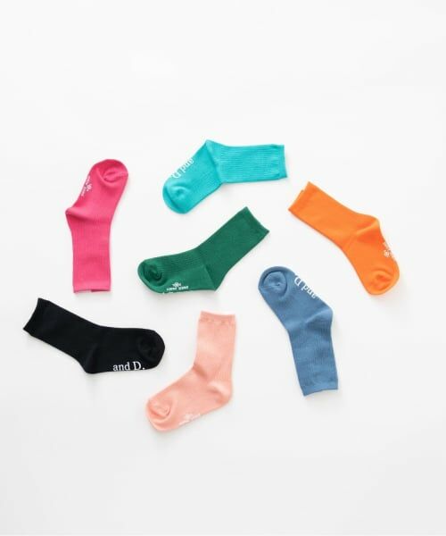 and D.petitmain / アンドディー. プティマイン ソックス | 【365D.】デイリーカラーソックス/靴下 | 詳細3