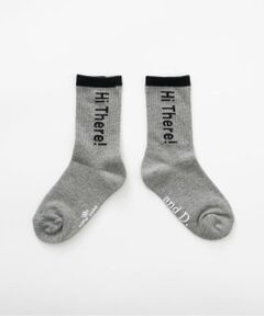 and D.petitmain / アンドディー. プティマイン ソックス | 【365D.】バイカラーロゴソックス/靴下