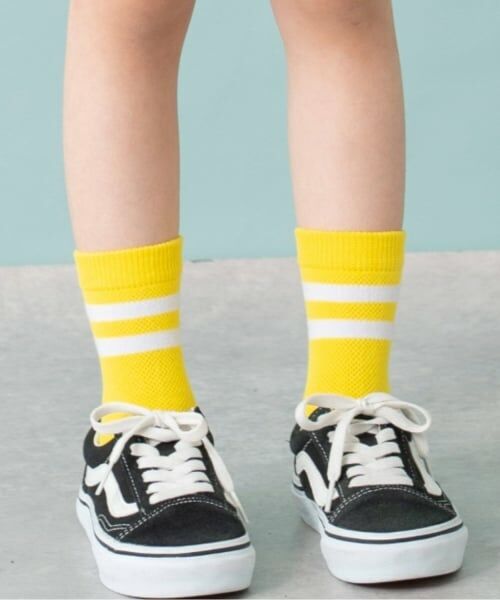 and D.petitmain / アンドディー. プティマイン ソックス | 【Dセレクト】ネオンカラーラインソックス | 詳細3