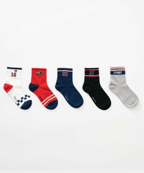 and D.petitmain / アンドディー. プティマイン ソックス | 【Dセレクト】スポーツモチーフソックス/靴下 | 詳細1
