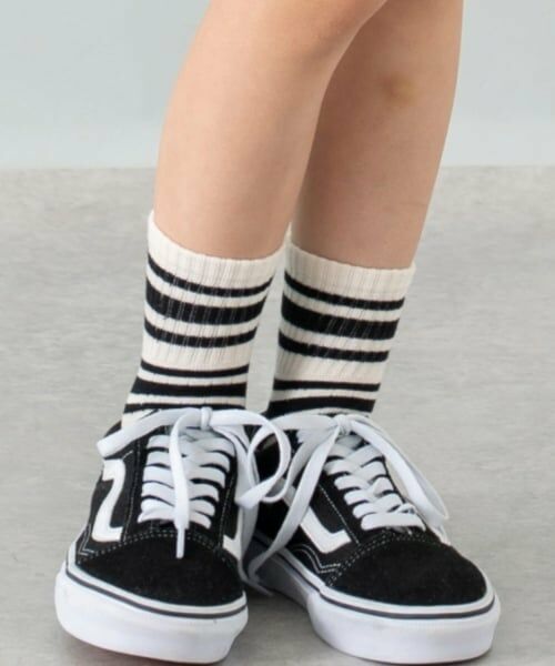 and D.petitmain / アンドディー. プティマイン ソックス | 【Dセレクト】モノトーンソックス（白）