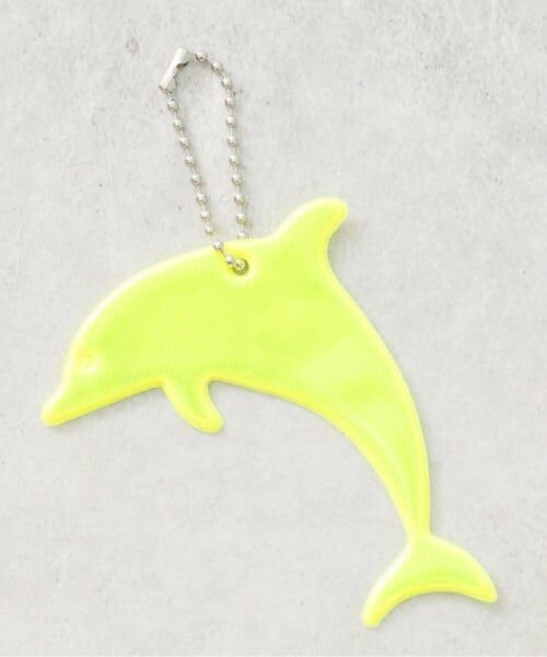 and D.petitmain / アンドディー. プティマイン チャーム | ピカッとあんしんイルカリフレクターチャーム（黄）