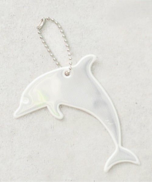 and D.petitmain / アンドディー. プティマイン チャーム | ピカッとあんしんイルカリフレクターチャーム（シルバー）