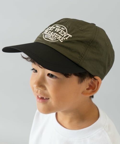 and D.petitmain / アンドディー. プティマイン キャップ | 刺繍入りバイカラーキャップ | 詳細1