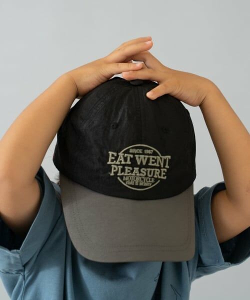 and D.petitmain / アンドディー. プティマイン キャップ | 刺繍入りバイカラーキャップ | 詳細4