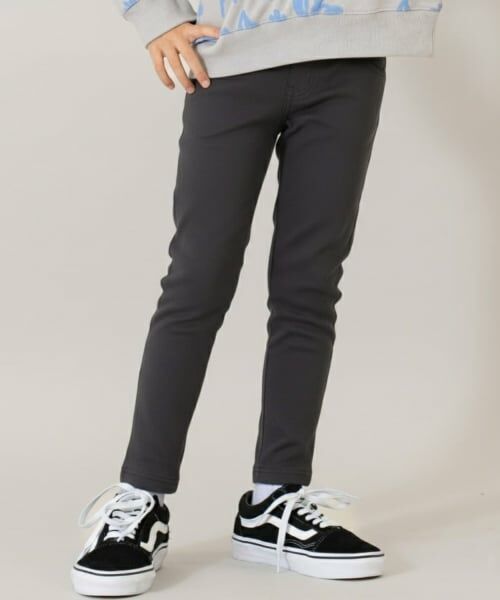 and D.petitmain / アンドディー. プティマイン その他パンツ | ふわもちスキニーパンツ（チャコール）