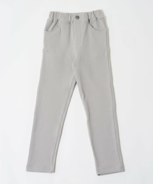 and D.petitmain / アンドディー. プティマイン その他パンツ | ふわもちスキニーパンツ（ライト グレー）