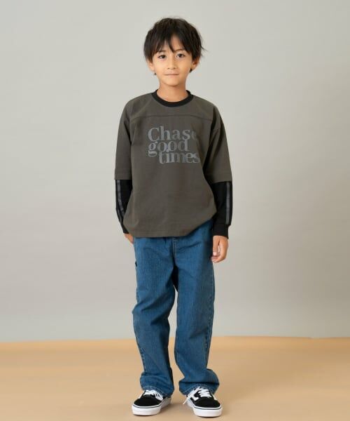 and D.petitmain / アンドディー. プティマイン その他パンツ | ペインターデニムパンツ | 詳細1