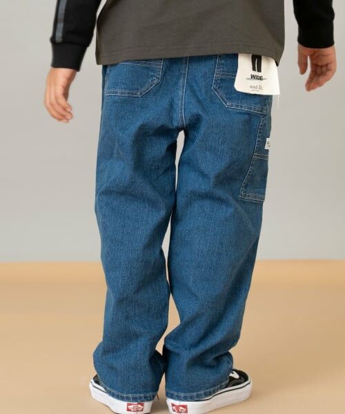 and D.petitmain / アンドディー. プティマイン その他パンツ | ペインターデニムパンツ | 詳細2