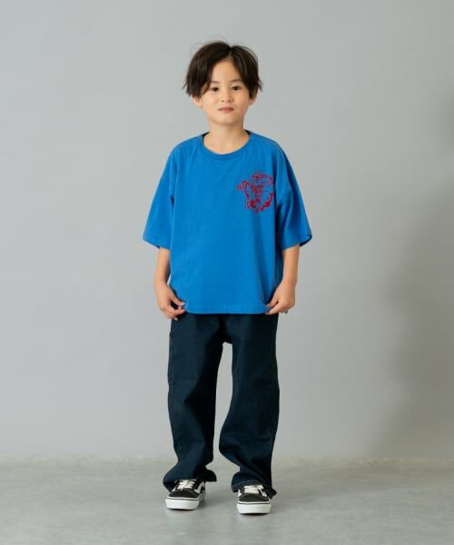 and D.petitmain / アンドディー. プティマイン その他パンツ | ペインターデニムパンツ | 詳細5