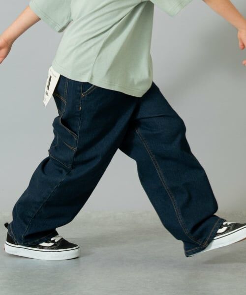 and D.petitmain / アンドディー. プティマイン その他パンツ | ペインターデニムパンツ | 詳細7