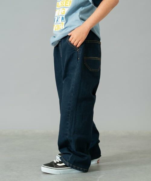 and D.petitmain / アンドディー. プティマイン その他パンツ | ペインターデニムパンツ | 詳細8