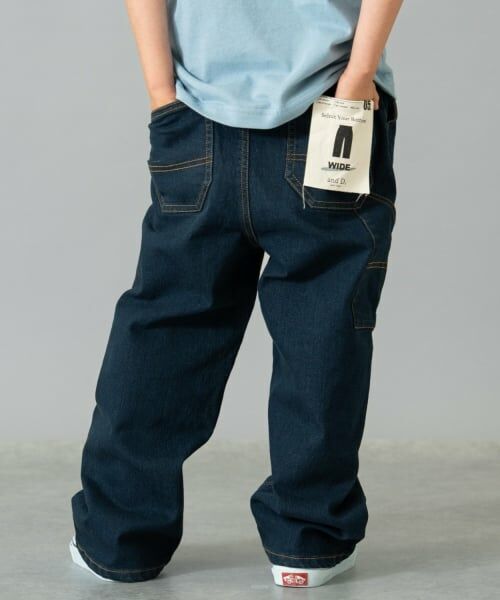 and D.petitmain / アンドディー. プティマイン その他パンツ | ペインターデニムパンツ | 詳細9