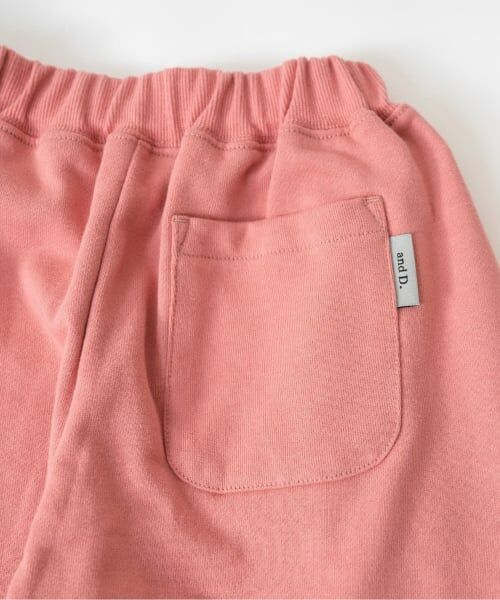 and D.petitmain / アンドディー. プティマイン その他パンツ | ワンポイントジョグパンツ | 詳細12