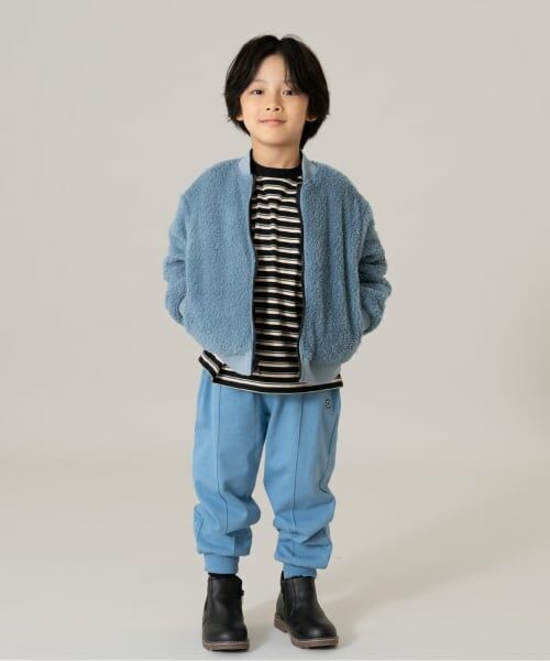 and D.petitmain / アンドディー. プティマイン その他パンツ | ワンポイントジョグパンツ | 詳細4