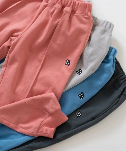 and D.petitmain / アンドディー. プティマイン その他パンツ | ワンポイントジョグパンツ | 詳細6