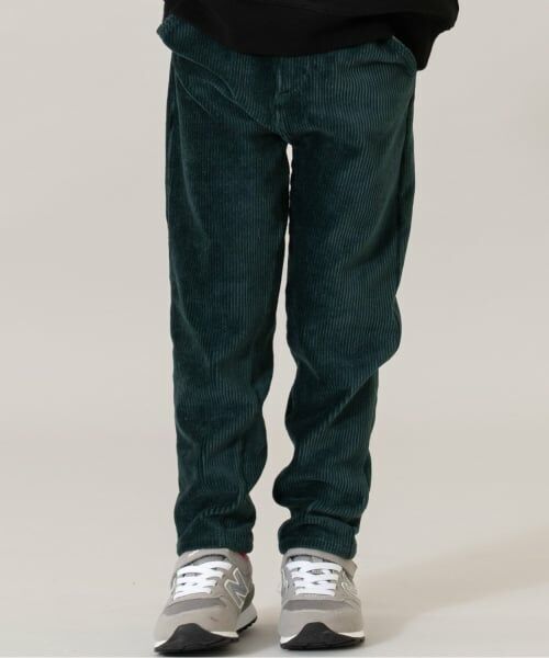 and D.petitmain / アンドディー. プティマイン その他パンツ | ソフトタッチカットコールスリムパンツ（ディープ グリーン）