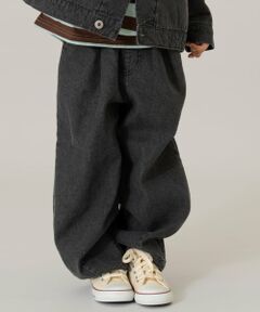and D.petitmain / アンドディー. プティマイン その他パンツ | タックバルンデニムパンツ【セットアップ可】