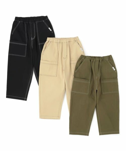 and D.petitmain / アンドディー. プティマイン その他パンツ | ステッチカーゴパンツ | 詳細10