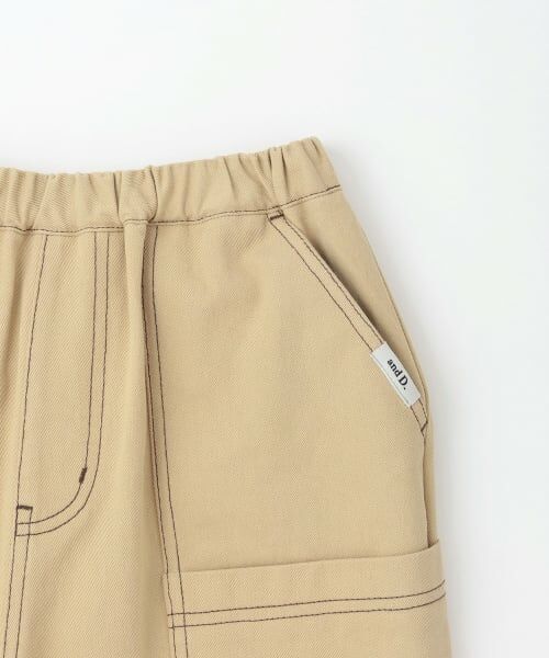 and D.petitmain / アンドディー. プティマイン その他パンツ | ステッチカーゴパンツ | 詳細12
