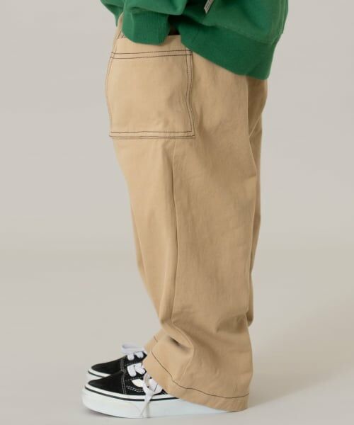 and D.petitmain / アンドディー. プティマイン その他パンツ | ステッチカーゴパンツ | 詳細7
