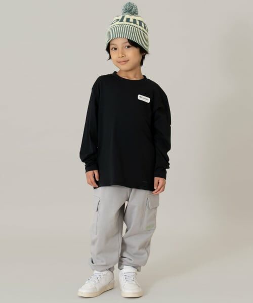 and D.petitmain / アンドディー. プティマイン Tシャツ | 【Columbia】KidsワンポイントロゴロンT | 詳細1