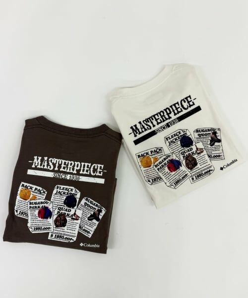 and D.petitmain / アンドディー. プティマイン Tシャツ | 【Columbia】KidsバックグラフィックロンT | 詳細10