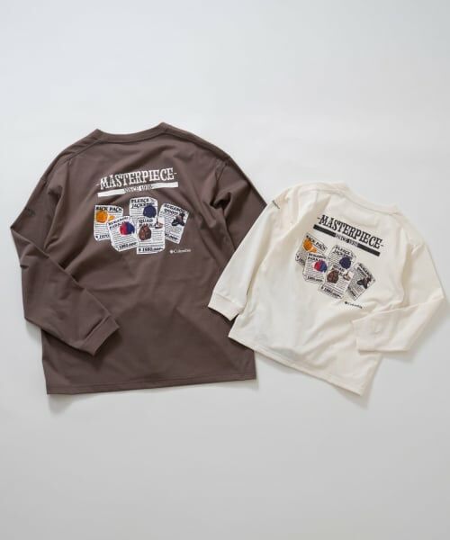 and D.petitmain / アンドディー. プティマイン Tシャツ | 【Columbia】KidsバックグラフィックロンT | 詳細11