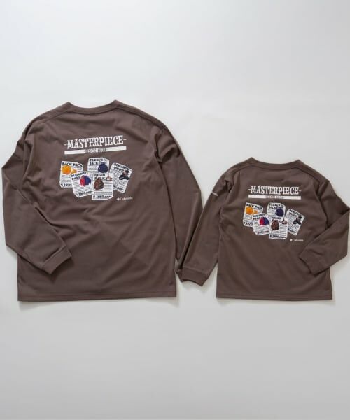 and D.petitmain / アンドディー. プティマイン Tシャツ | 【Columbia】KidsバックグラフィックロンT | 詳細12