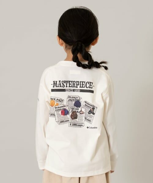 and D.petitmain / アンドディー. プティマイン Tシャツ | 【Columbia】KidsバックグラフィックロンT | 詳細2