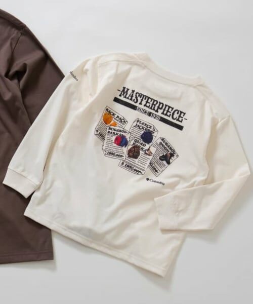 and D.petitmain / アンドディー. プティマイン Tシャツ | 【Columbia】KidsバックグラフィックロンT | 詳細3